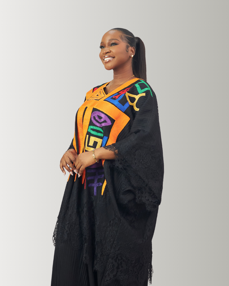 Orange Yamin Boubou - Image 2