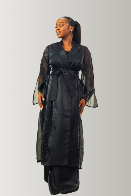 Black Studded Sophia Set