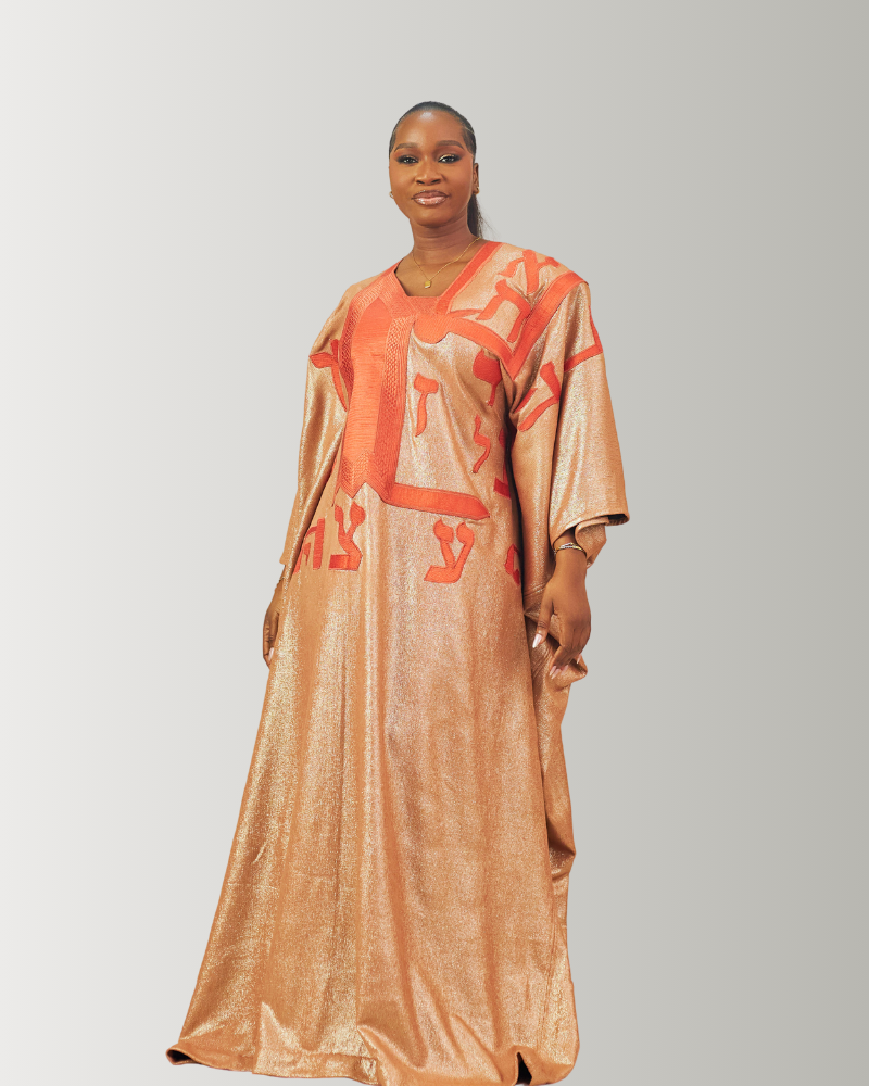 Khayil Babanriga In Peach - Image 6