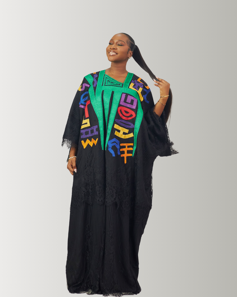Green Yamin Boubou - Image 5