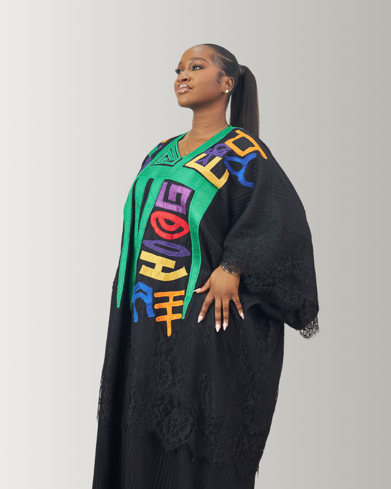 Green Yamin Boubou - Image 2