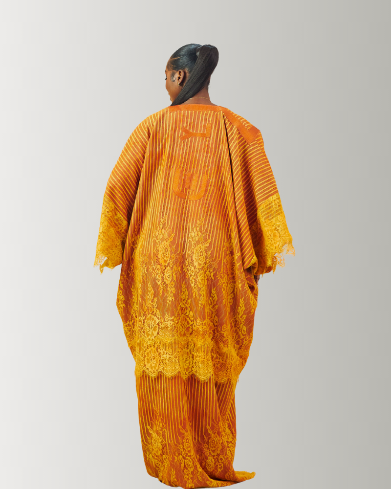 Orange Àdìrẹ Yamin Boubou - Image 3
