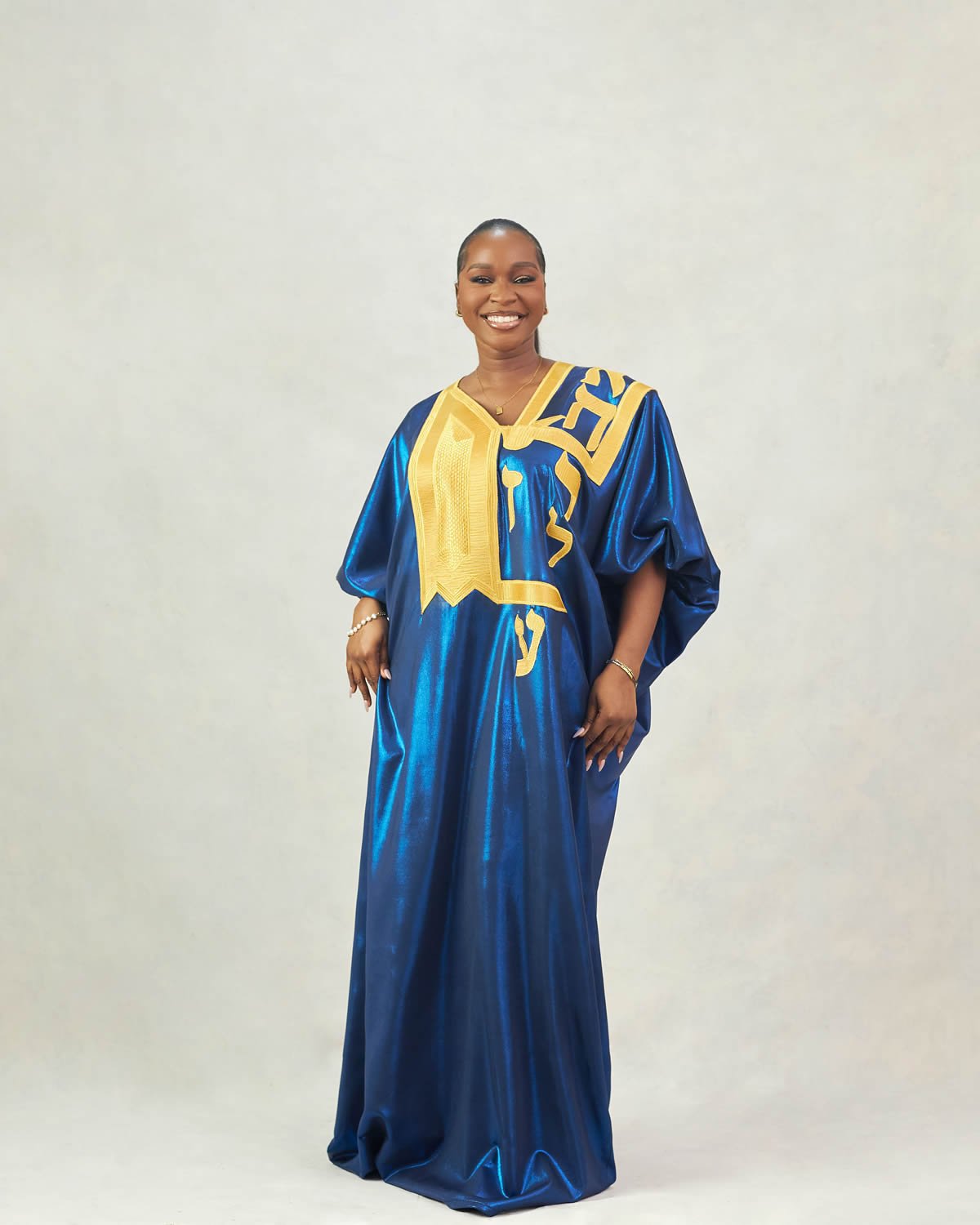 Khayil Babanriga In Royal Blue - Image 4