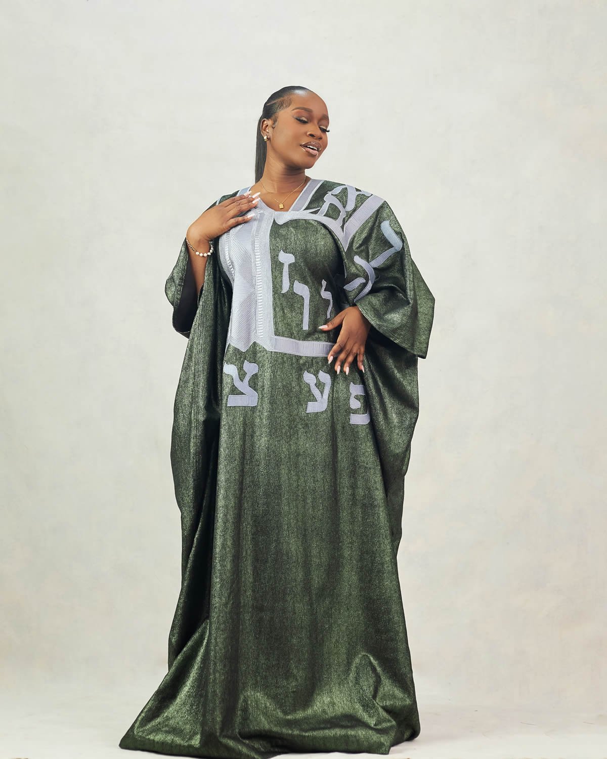Khayil Babanriga In Forrest Green - Image 2